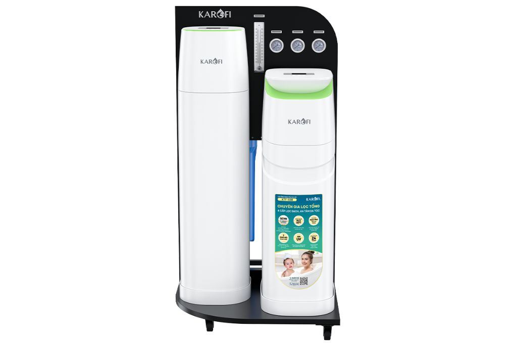 Máy lọc tổng đầu nguồn Karofi KTF-888-AIO Màu Trắng