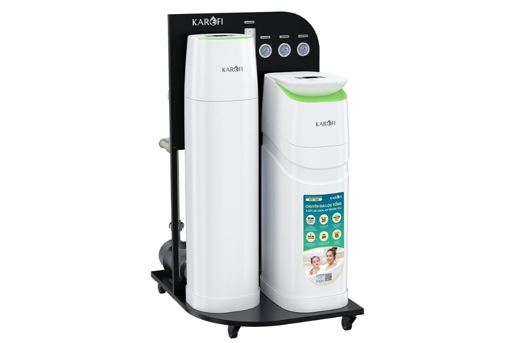 Máy lọc tổng đầu nguồn Karofi KTF-888-AIO Màu Trắng
