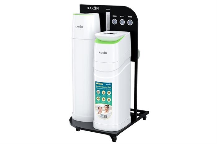 Máy lọc tổng đầu nguồn Karofi KTF-888-AIO Màu Trắng