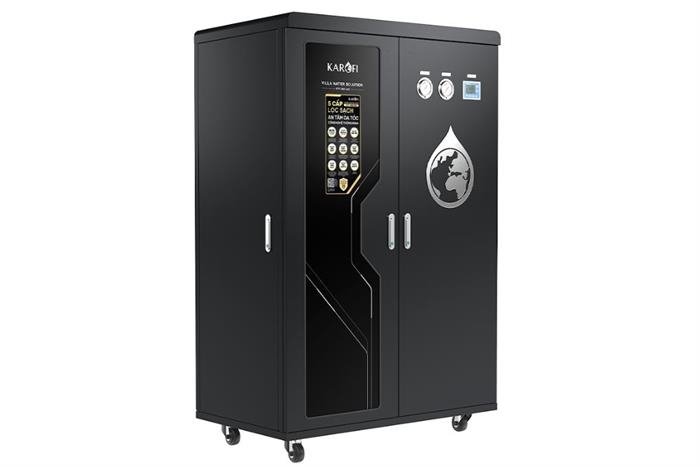 Máy lọc tổng đầu nguồn Karofi KTF-662-AIO Màu Đen
