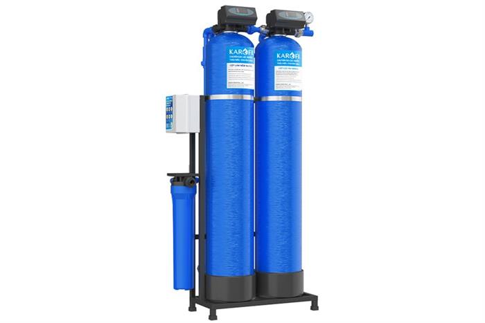 Máy lọc tổng đầu nguồn Karofi KTF-222C Màu Xanh Dương