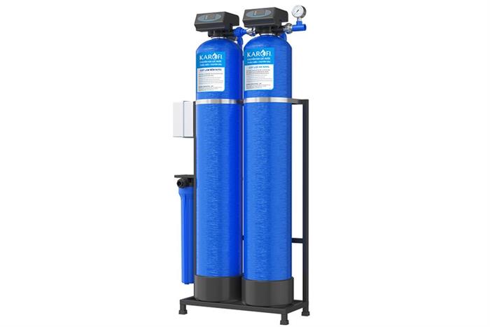Máy lọc tổng đầu nguồn Karofi KTF-222C Màu Xanh Dương