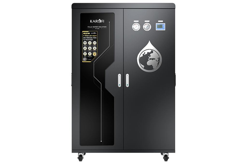 Máy lọc tổng đầu nguồn Karofi KTF-662 Màu Đen