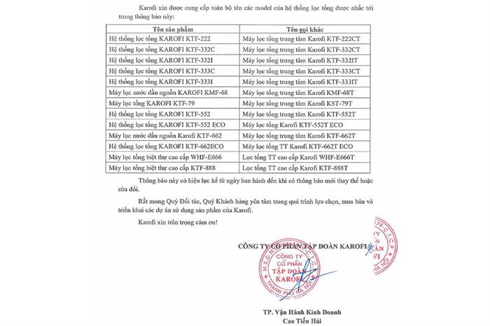 Máy lọc tổng đầu nguồn Karofi KTF-662 Màu Đen