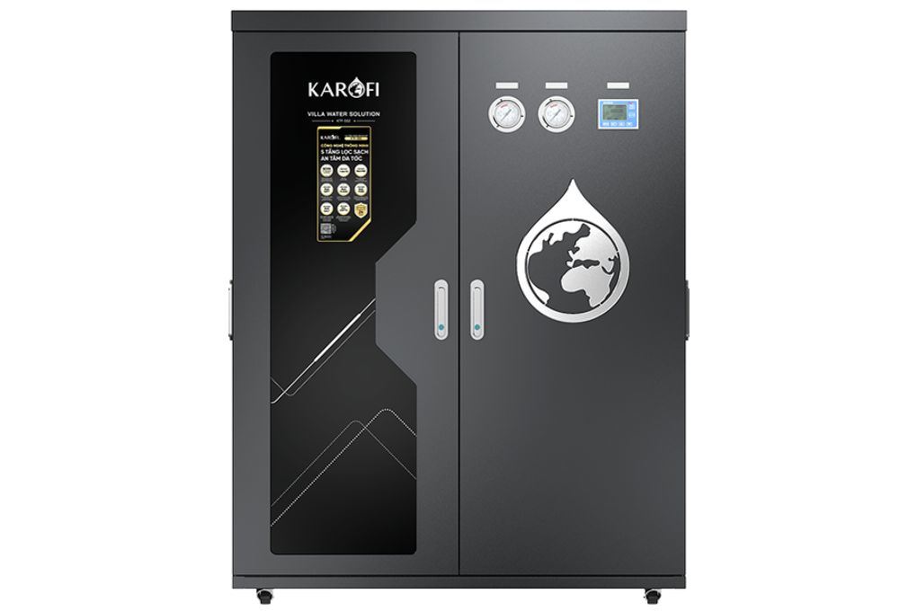 Máy lọc tổng đầu nguồn Karofi KTF-552 Màu Đen