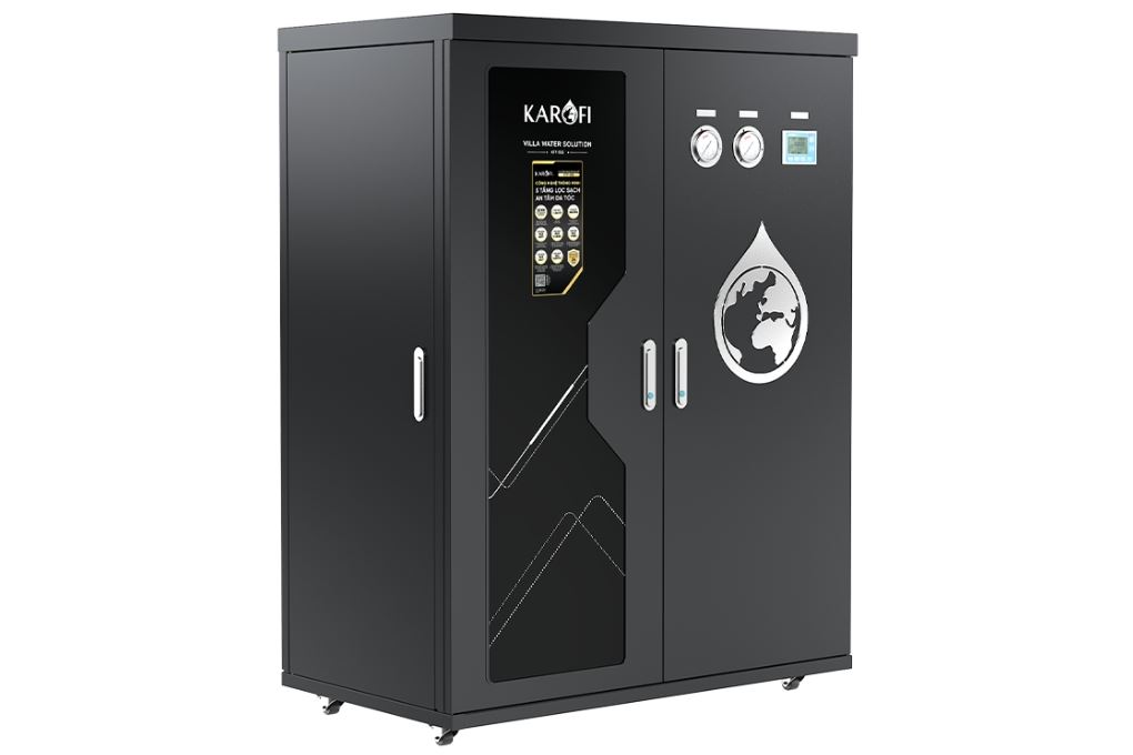 Máy lọc tổng đầu nguồn Karofi KTF-552 Màu Đen