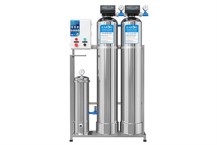 Máy lọc tổng đầu nguồn Karofi KTF-332I Màu Bạc Inox