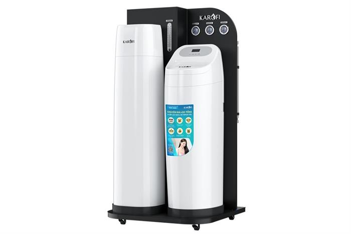 Máy lọc tổng đầu nguồn Karofi WHF-E666-AIO Màu Trắng