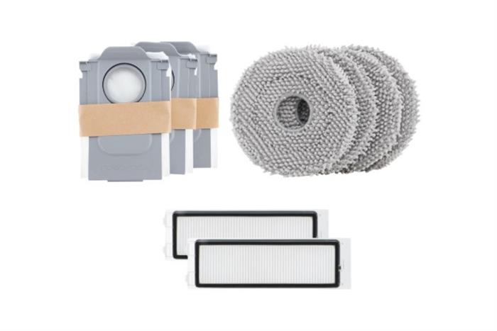 Bộ phụ kiện Robot hút bụi Roborock Qrevo 5AE/QR 798/Qrevo 5V1/Qrevo C Pro/ Qrevo S Pro Màu Trắng