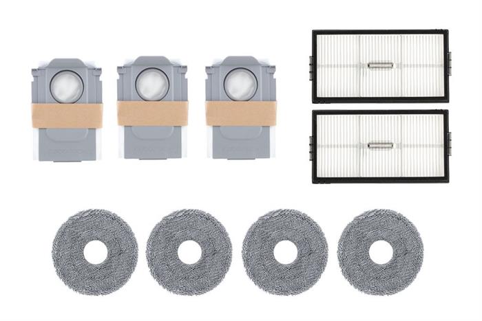 Bộ phụ kiện Robot hút bụi Roborock Saros 20/ Qrevo Edge 2 Màu Trắng