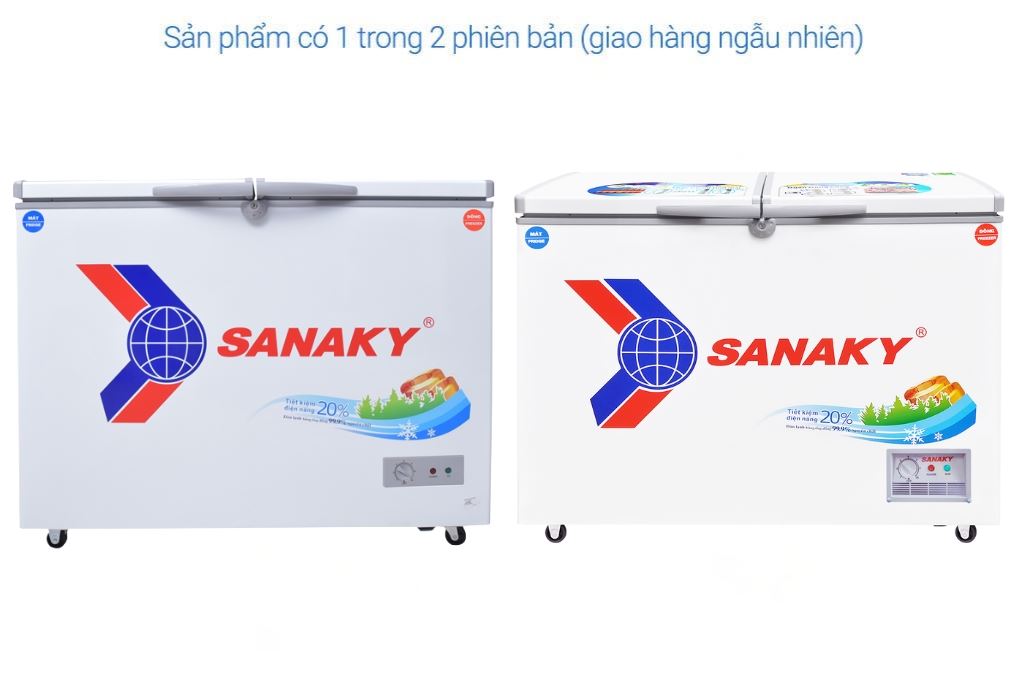 Tủ đông Sanaky 220 lít VH-2899W1 Màu Trắng