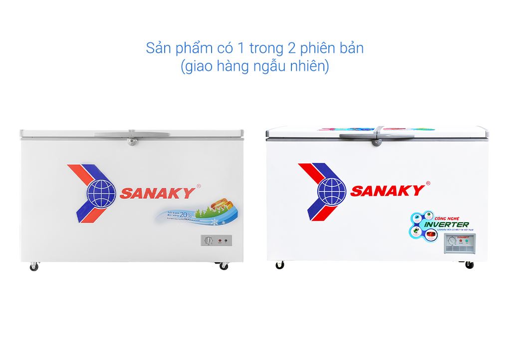 Tủ đông Sanaky 305 lít VH-4099A1 Màu Trắng