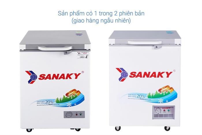 Tủ đông Sanaky 100 lít VH-1599HYK Màu Trắng