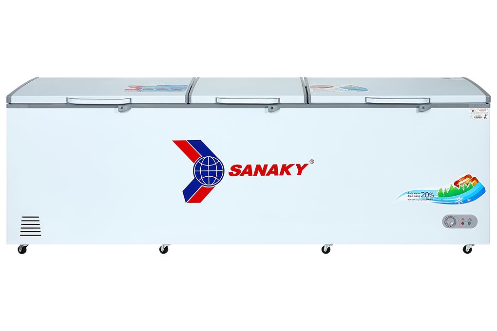 Tủ đông Sanaky 900 lít VH-1199HY Màu Trắng