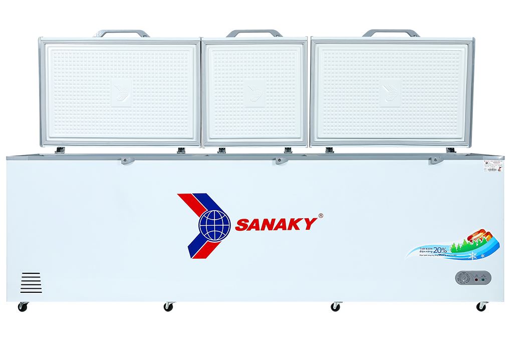 Tủ đông Sanaky 900 lít VH-1199HY Màu Trắng