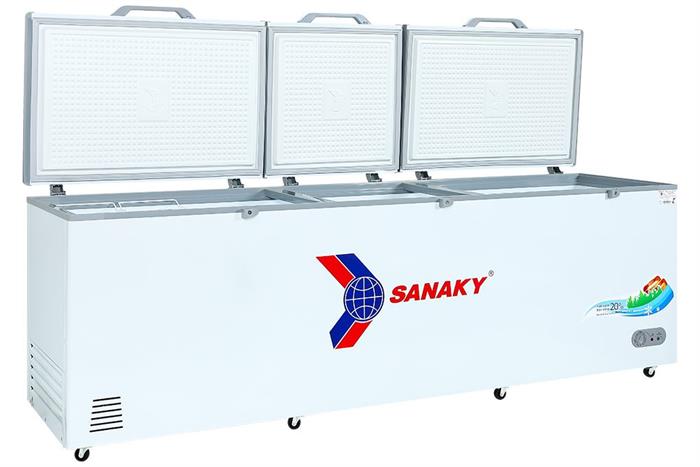 Tủ đông Sanaky 900 lít VH-1199HY Màu Trắng