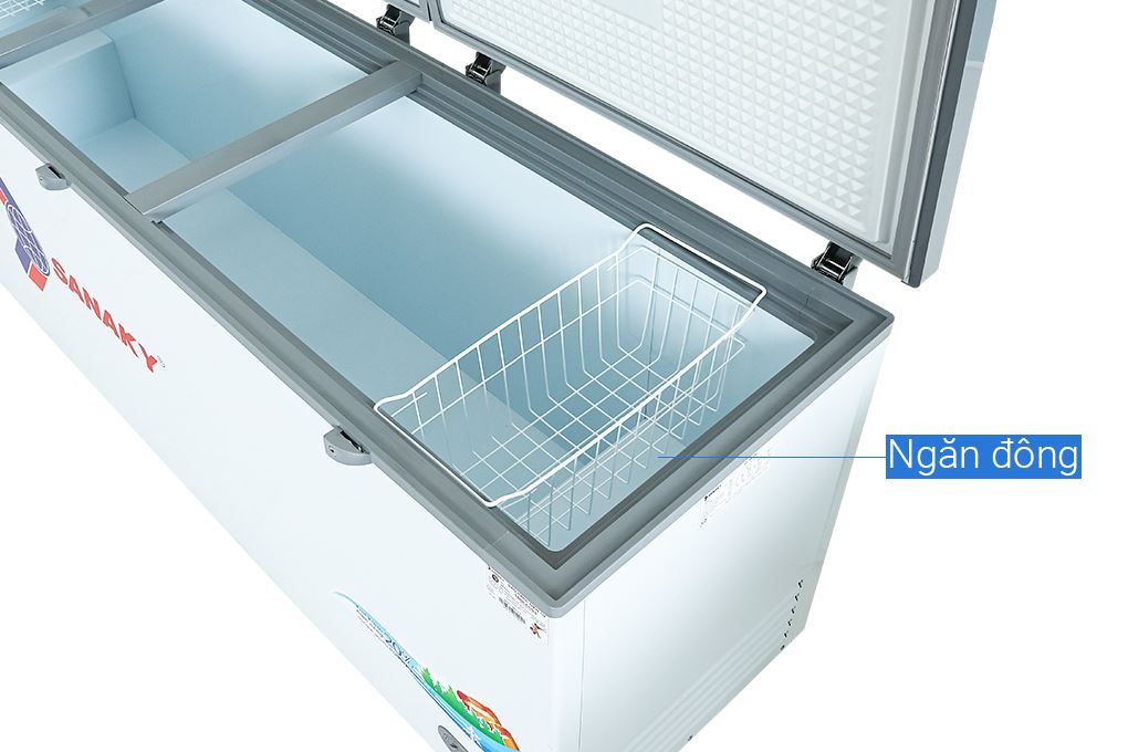 Tủ đông Sanaky 900 lít VH-1199HY Màu Trắng