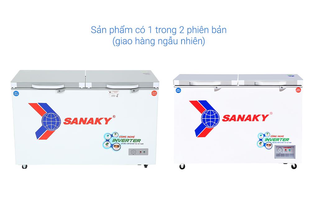 Tủ đông Sanaky Inverter 280 lít TD.VH4099W4K Màu Trắng