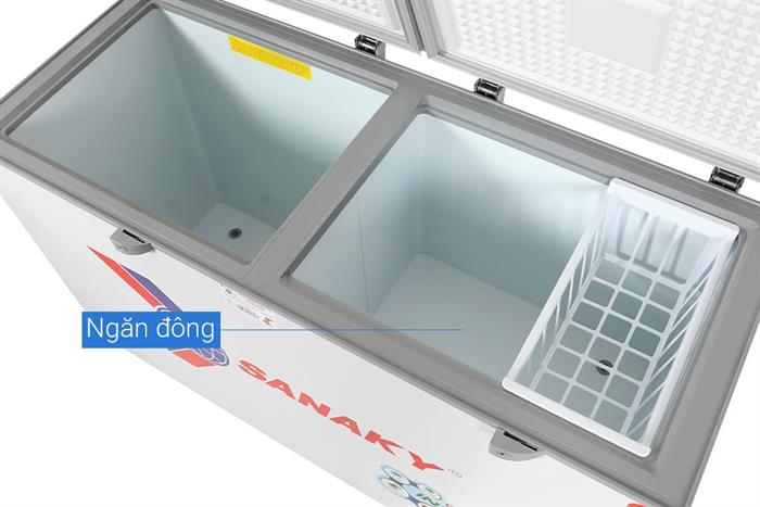 Tủ đông Sanaky Inverter 280 lít TD.VH4099W4K Màu Trắng