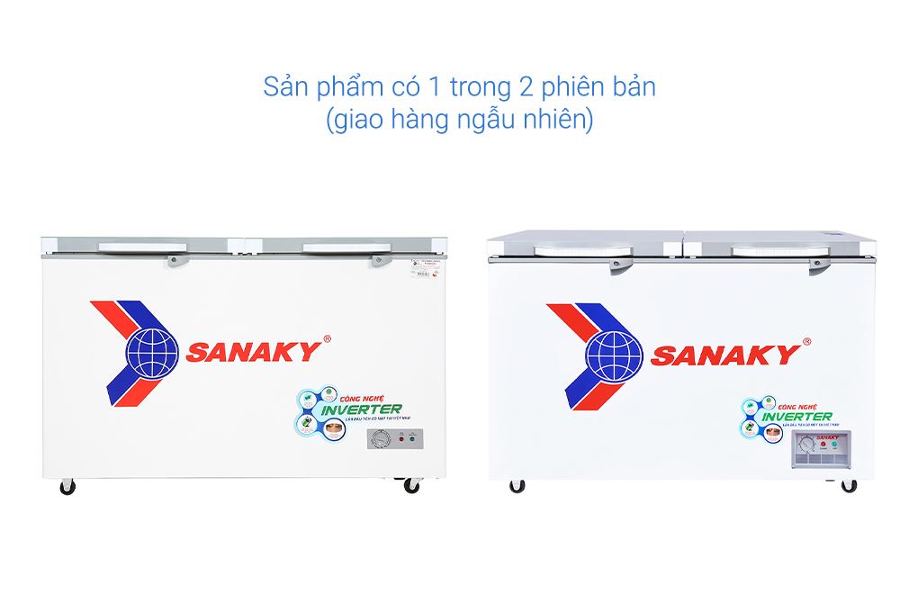 Tủ đông Sanaky Inverter 305 lít TD.VH4099A4K Màu Trắng