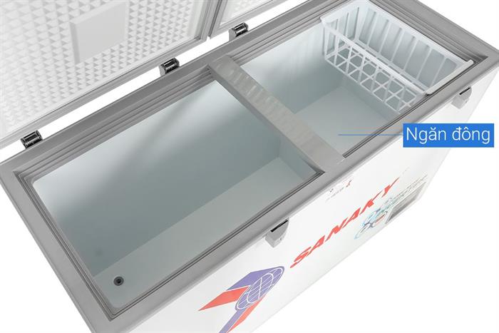 Tủ đông Sanaky Inverter 305 lít TD.VH4099A4K Màu Trắng