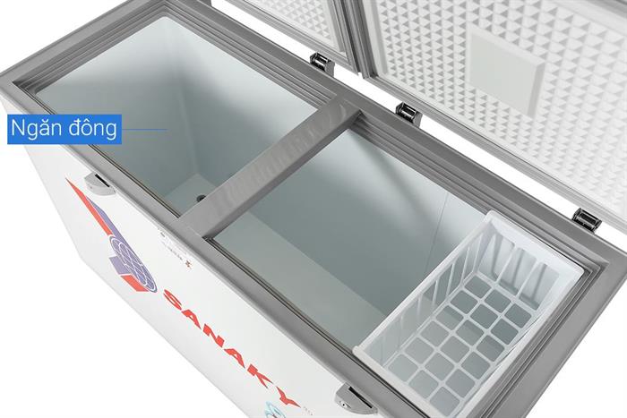 Tủ đông Sanaky Inverter 305 lít TD.VH4099A4K Màu Trắng