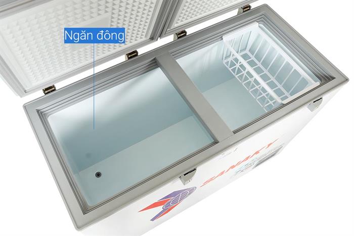 Tủ đông Sanaky Inverter 270 lít TD.VH3699A4K Màu Trắng
