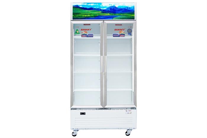 Tủ mát Sanaky 900 lít TM.VH1009HP Màu Trắng