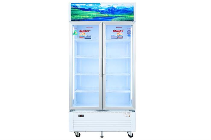 Tủ mát 2 cánh Sanaky 900 lít TM.VH1009HP Màu Trắng