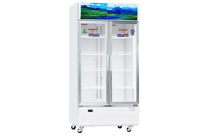 Tủ mát Sanaky 900 lít TM.VH1009HP Màu Trắng