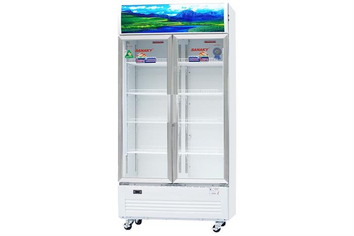 Tủ mát Sanaky 900 lít TM.VH1009HP Màu Trắng