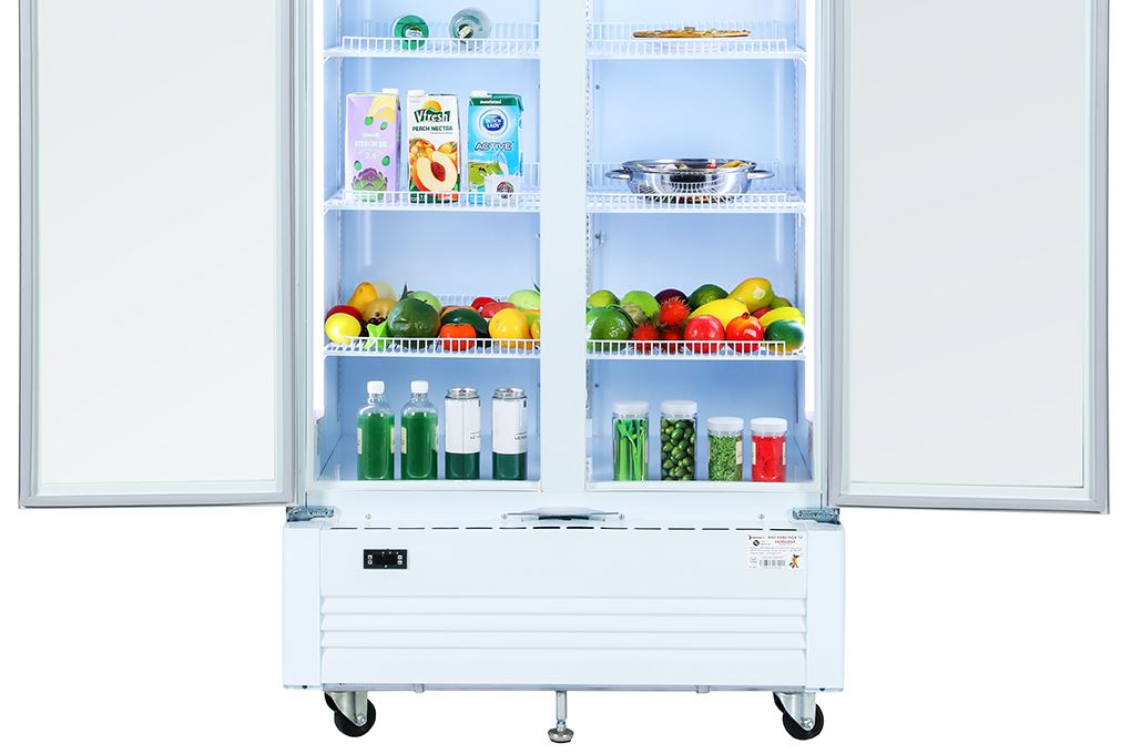Tủ mát 2 cánh Sanaky 900 lít TM.VH1009HP Màu Trắng