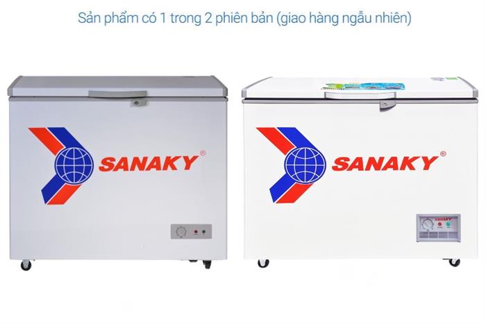 Tủ đông SANAKY 208 Lít TD.VH255HY2 Màu Trắng