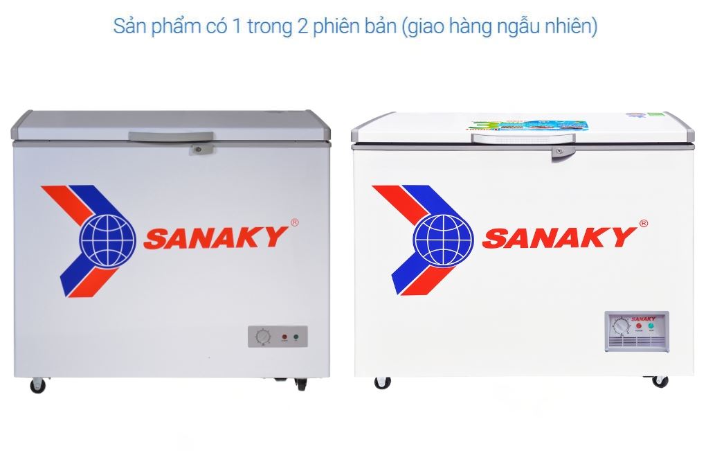 Tủ đông SANAKY 208 Lít TD.VH255HY2 Màu Trắng