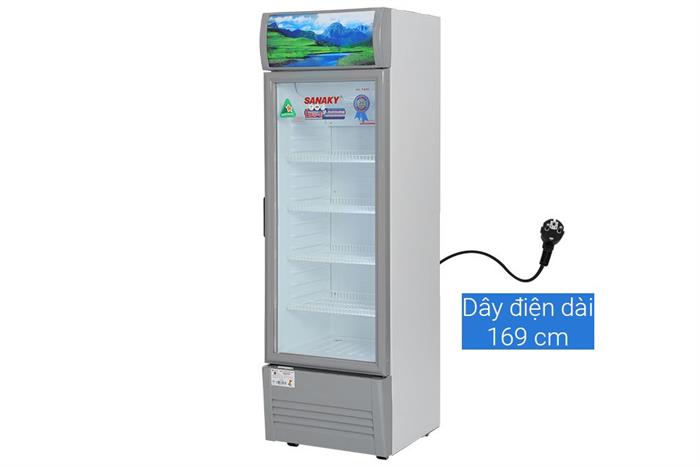 Tủ mát Sanaky 200 lít TM.VH258KL Màu Trắng