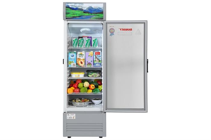 Tủ mát Sanaky 200 lít TM.VH258KL Màu Trắng