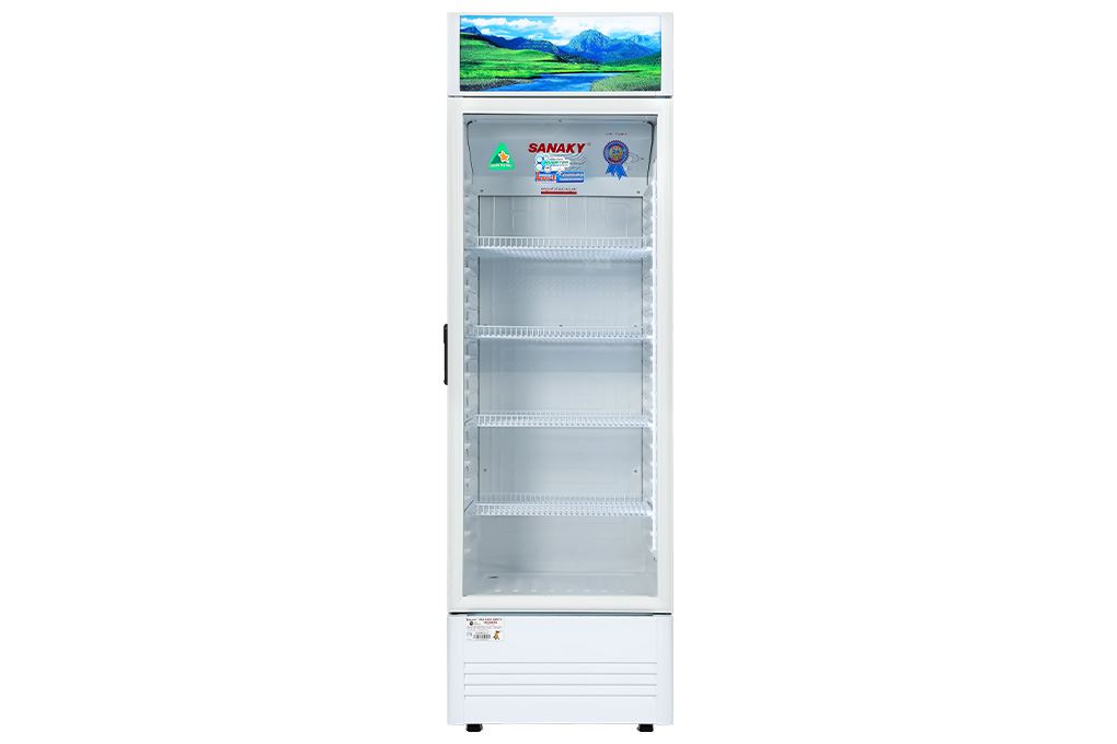 Tủ mát Sanaky Inverter 340 lít TM.VH408K3L Màu Trắng