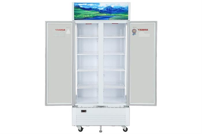 Tủ mát 2 cánh Sanaky 700 lít TM.VH8009HP Màu Trắng