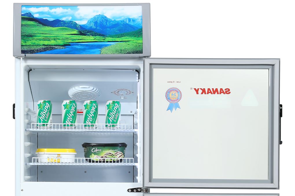 Tủ mát 2 cánh Sanaky 240 lít VH-308WL Màu Trắng