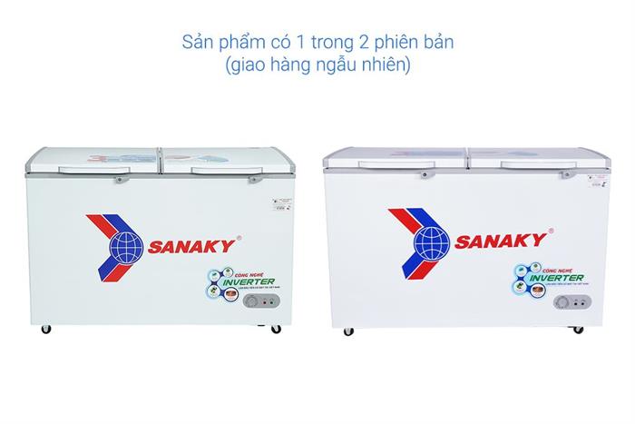 Tủ đông Sanaky Inverter 410 lít VH-5699HY3 Màu Trắng