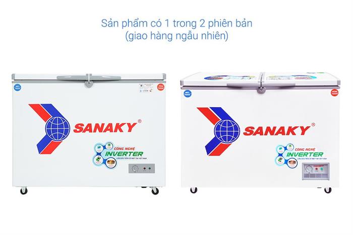 Tủ đông Sanaky Inverter 220 lít VH-2899W3 Màu Trắng