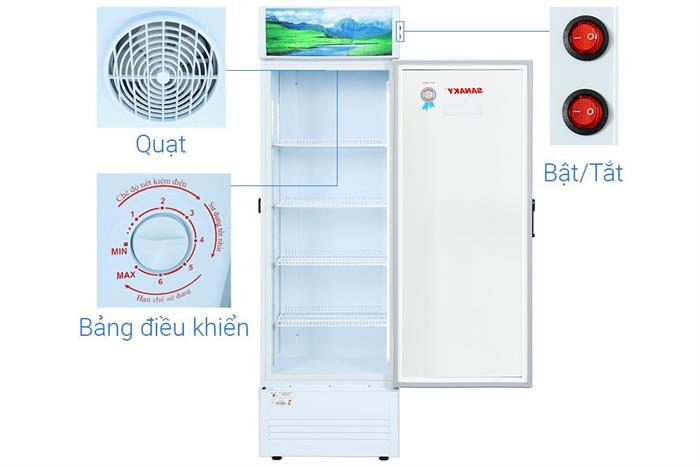 Tủ mát Sanaky 400 lít VH-4089K Màu Trắng