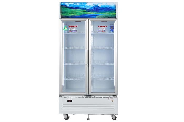 Tủ mát 2 cánh Sanaky Inverter 900 lít VH-1009HP3 Màu Trắng