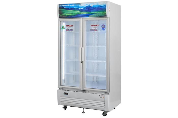 Tủ mát 2 cánh Sanaky Inverter 900 lít VH-1009HP3 Màu Trắng