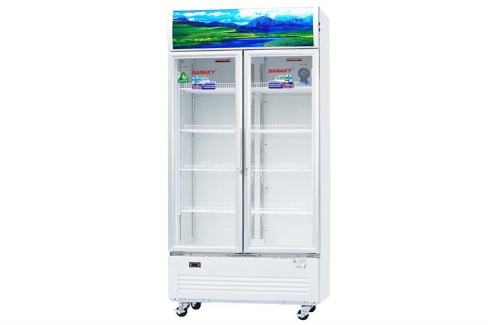 Tủ Mát Sanaky 900 lít Inverter VH-1009HP3 Màu Trắng
