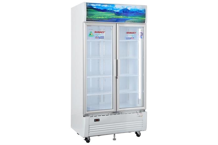 Tủ mát 2 cánh Sanaky Inverter 900 lít VH-1009HP3 Màu Trắng