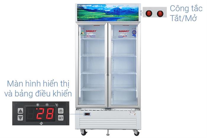 Tủ mát 2 cánh Sanaky Inverter 900 lít VH-1009HP3 Màu Trắng