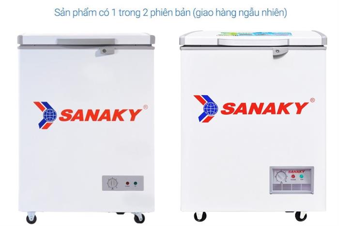 Tủ Đông Sanaky 100 lít VH162HY2 Màu Trắng - Kem