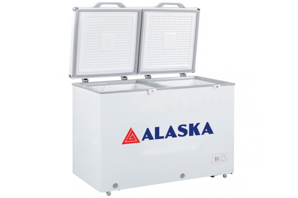 Tủ đông Alaska Inverter 396 lít BCD-5568CI Màu Trắng