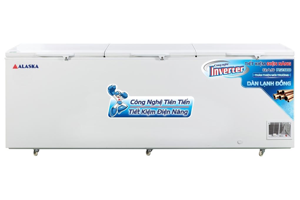 Tủ đông Alaska Inverter 742 lít HB-1100CI Màu Trắng